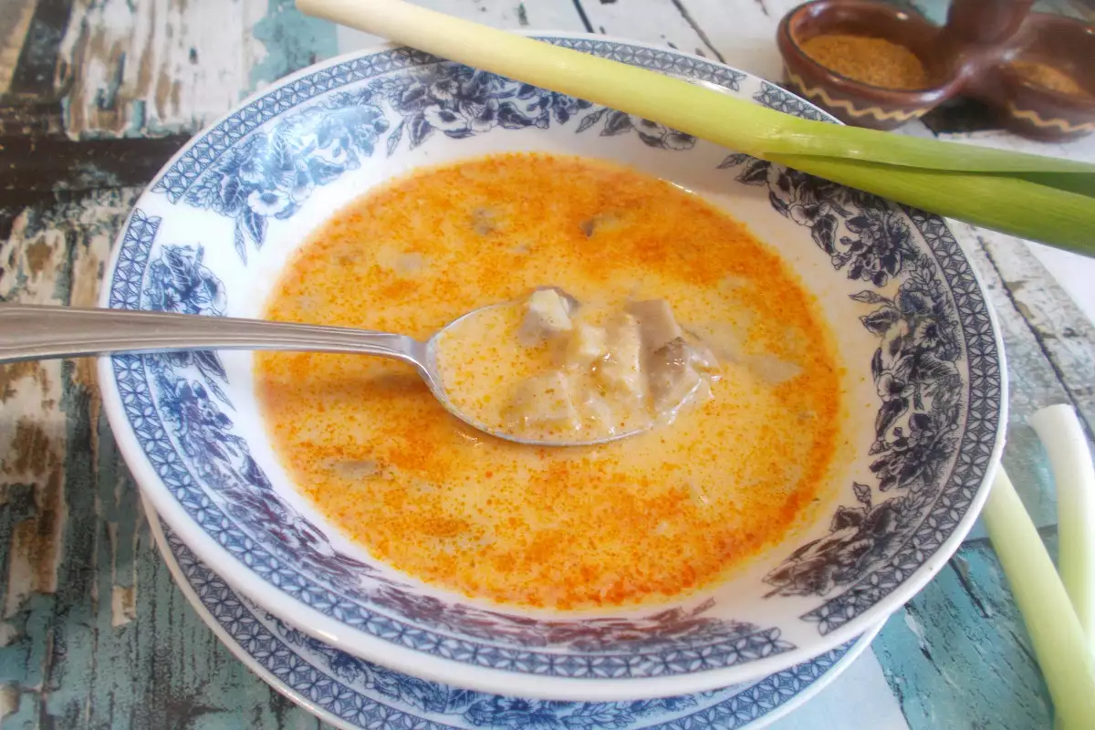 Austernseitling Suppe Mit Frischem Knoblauch Rezept Bonapeti De