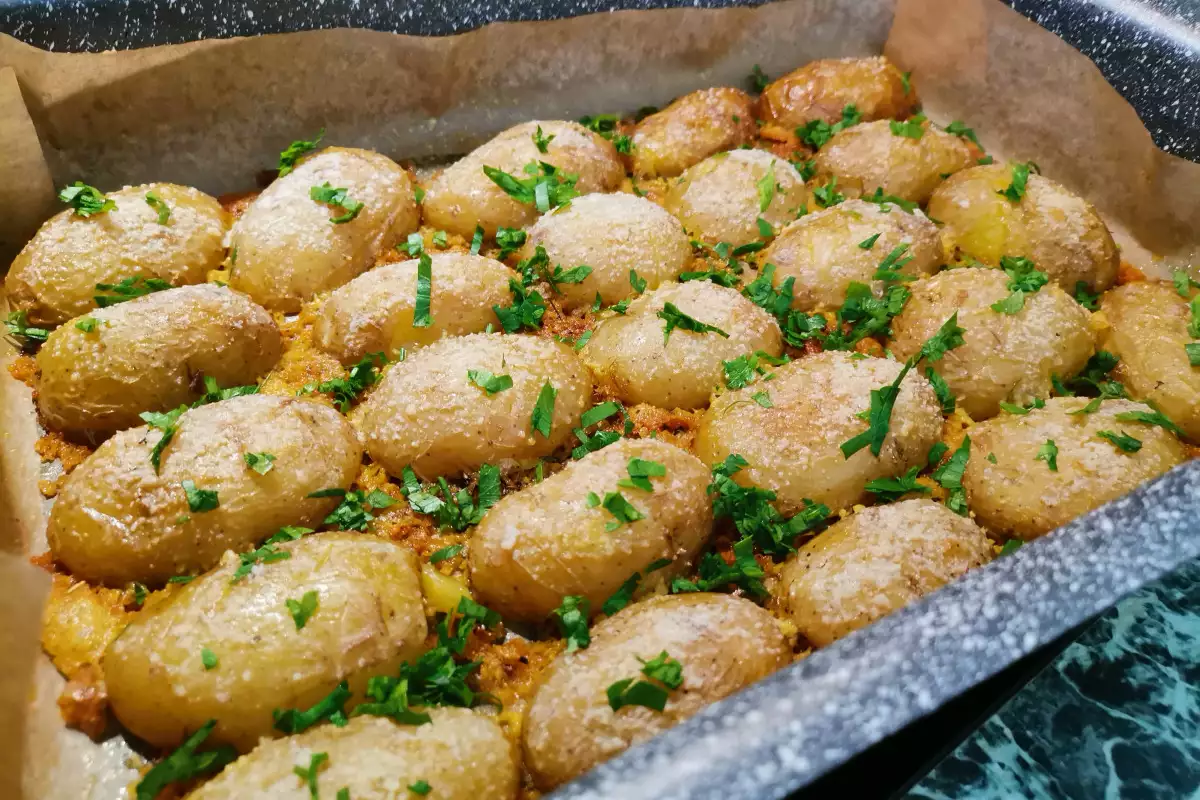 Frische Kartoffeln Mit Parmesankruste Rezept Bonapeti De