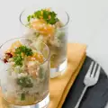 Wieviel Wasser wird zum Kochen von Bulgur verwendet?