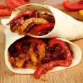 Burrito mit Rindfleisch nach Mexikanischer Art
