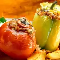 Wieviel Reis benötigt man für gefüllte Paprika?