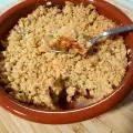 Streuselkuchen mit Äpfel und Birnen