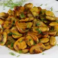 Wie man Pilze in Butter anbrät