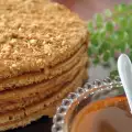 Kuchenboden mit Honig