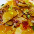 Steinpilze in Butter, Honig und Eigelb