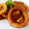 Pikanter Tintenfisch