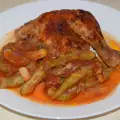 Hähnchen mit Okraschoten