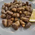 Hühnerherzen in Butter
