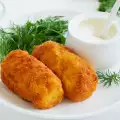 Hausgemachte Kartoffelkroketten