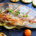 Fisch auf der Grillplatte