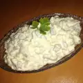 Eiersalat mit Essiggurken