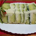 Terrine von Zucchini und Hähnchenfilet