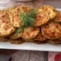 Frittierte Zucchini auf Griechische Art