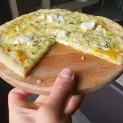 Pizza mit Sahne