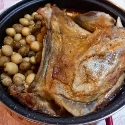Lammfleisch mit Olivenöl