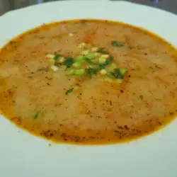 Suppe mit Joghurt