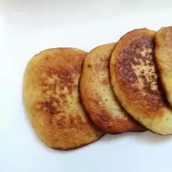 Pfannkuchen mit Haferflocken ohne Zucker
