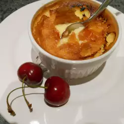 Crème Brûlée mit weißer Schokolade