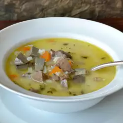 Suppe mit Minze