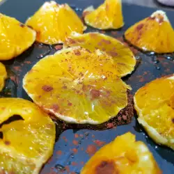 Carpaccio aus Orangen mit Honig und Zimt