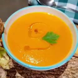 Suppe mit Zwiebeln ohne Fleisch