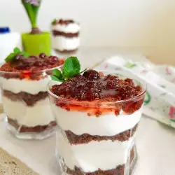 Cheesecake mit Marmelade