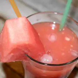 Alkoholfreier Wassermelonen Cocktail