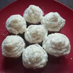 Muffins mit Kokosraspeln