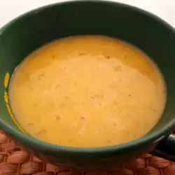 Cremesuppe mit Butter