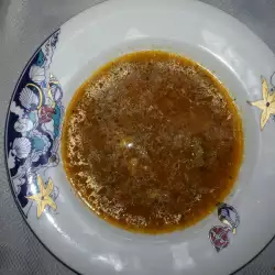 Suppe mit Zwiebeln