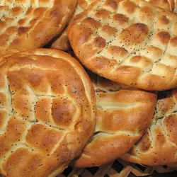 Türkisches Brot mit Joghurt