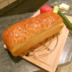 Französisches Brot mit Hefe