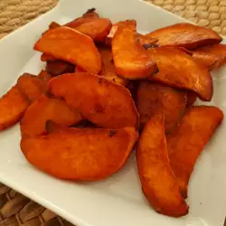 Pommes Frites aus Süßkartoffeln