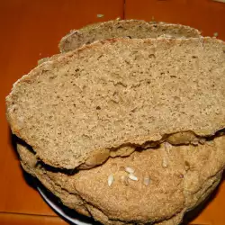 Brot mit Leinsamen