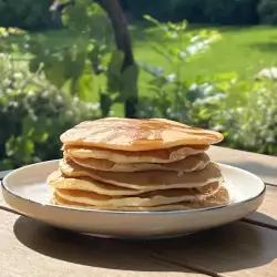 Fluffige kanadische Pfannkuchen