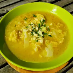 Suppe mit Kartoffeln ohne Fleisch