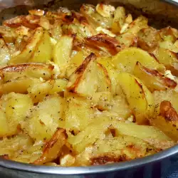 Kartoffeln mit Schmelzkäse