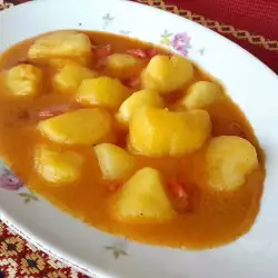Kartoffeleintopf mit Tomaten