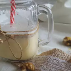 Milchshake mit Honig