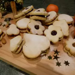 Linzer Weihnachts Kekse aus meiner Küche