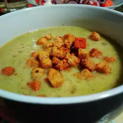 Brokkoli Suppe mit Kartoffeln