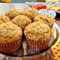 Muffins mit Butterstreusel