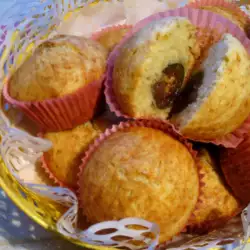 Muffins mit grüner Feigenmarmelade