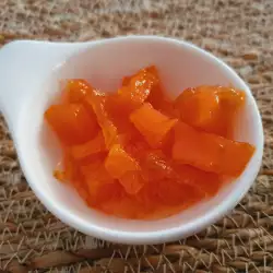 Marmelade aus Mandarinen und Kürbis