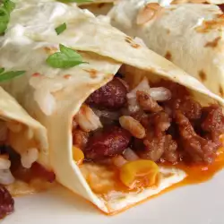 Klassischer mexikanischer Burrito