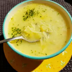 Suppe mit Koriander