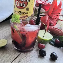 Kirsch Mojito Cocktail