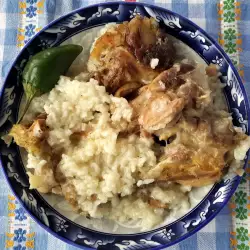 Enten Manchons de Canard mit Reis im Ofen