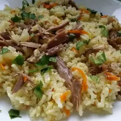 Ente mit Reis