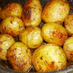 Kartoffeln im Ofen mit Olivenöl
